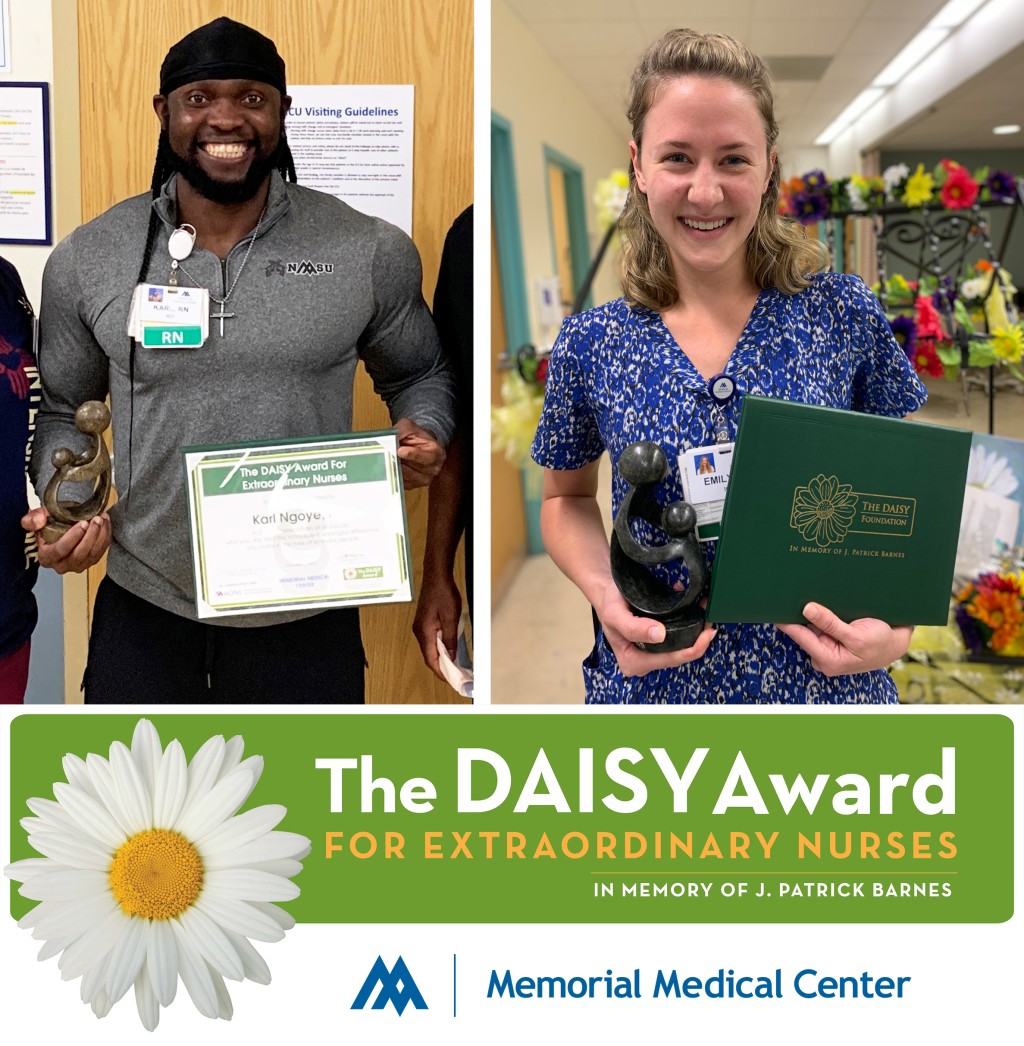 Two Extraordinary Mmc Nurses Recognized With Daisy Awards