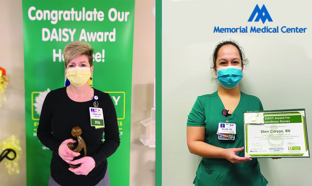 Extraordinary Nurses Recognized At Memorial With Daisy Awards 2211