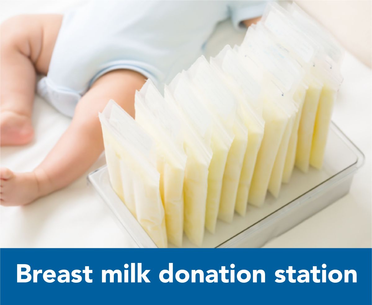 Breast Milk Donation Station